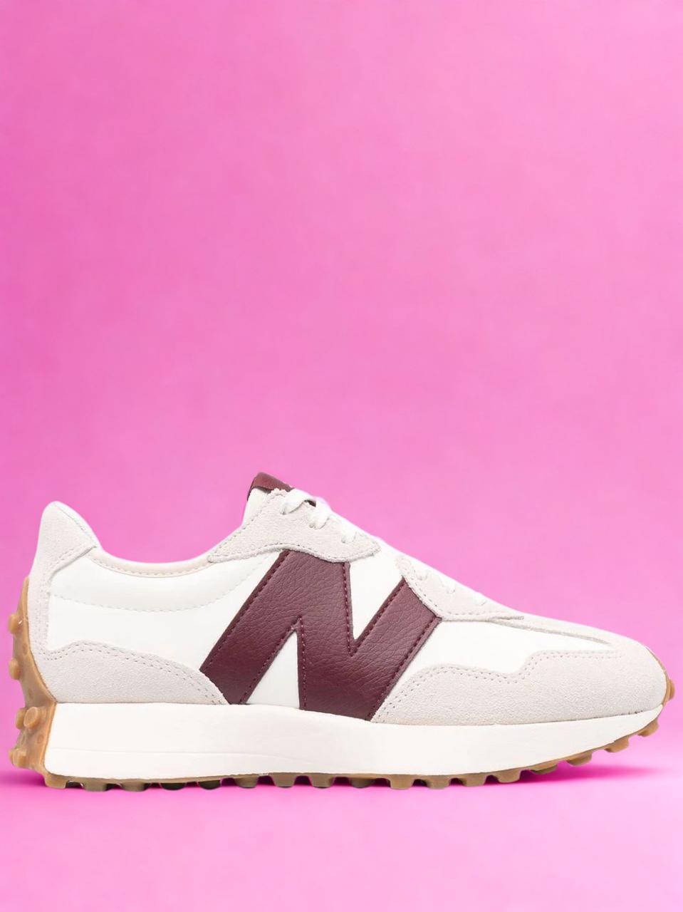New Balance 327 (Maroon With Tan Sole)